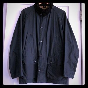 Small Navy Men’s Barbour Ashby Jacket